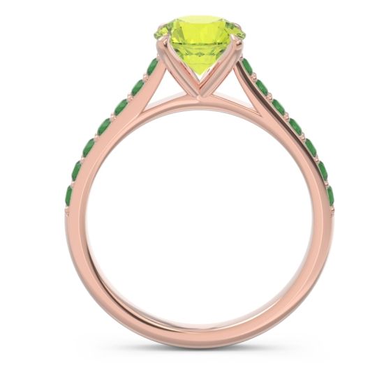 Cathedral Pave Unnata Ring