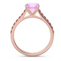 Cathedral Pave Unnata Ring