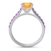 Cathedral Pave Unnata Ring