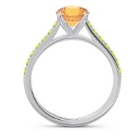 Cathedral Pave Unnata Ring