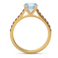 Cathedral Pave Unnata Ring