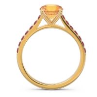 Cathedral Pave Unnata Ring
