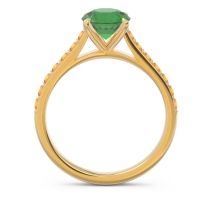Cathedral Pave Unnata Ring
