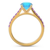 Cathedral Pave Unnata Ring
