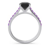 Cathedral Pave Cushion Uttha Ring