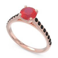 Cathedral Pave Stasnu Ring