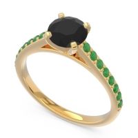 Cathedral Pave Stasnu Ring