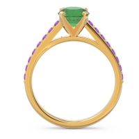 Cathedral Pave Stasnu Ring