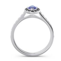 Halo Pave Marquise Nauka Ring