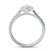 Halo Pave Marquise Nauka Ring