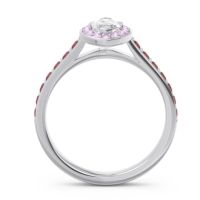 Halo Pave Marquise Nauka Ring