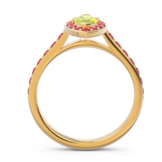 Halo Pave Marquise Nauka Ring