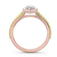 Halo Pave Milgrain Marquise Busaplavi Ring