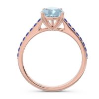 Solitaire Pear Sazaila Ring