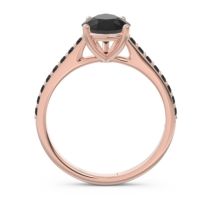 Solitaire Pear Sazaila Ring