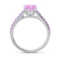 Solitaire Pear Sazaila Ring