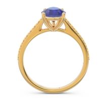 Solitaire Pear Sazaila Ring