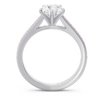 Cathedral Pave Pear Varanda Ring