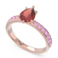 Pave Pear Dadha Ring
