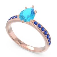 Pave Pear Dadha Ring