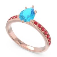 Pave Pear Dadha Ring