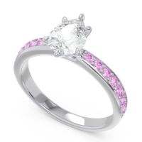 Pave Pear Dadha Ring