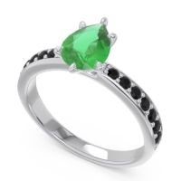 Pave Pear Dadha Ring