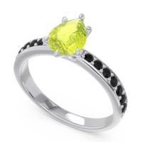 Pave Pear Dadha Ring