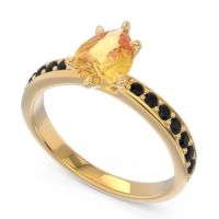 Pave Pear Dadha Ring