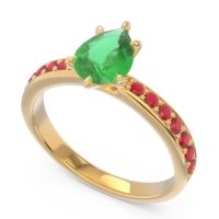 Pave Pear Dadha Ring