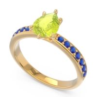 Pave Pear Dadha Ring