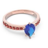 Pave Pear Dadha Ring