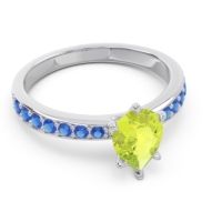 Pave Pear Dadha Ring