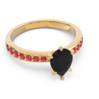 Pave Pear Dadha Ring