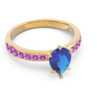 Pave Pear Dadha Ring
