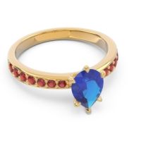 Pave Pear Dadha Ring