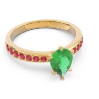 Pave Pear Dadha Ring