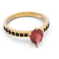 Pave Pear Dadha Ring