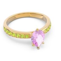Pave Pear Dadha Ring