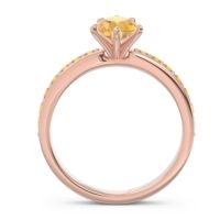 Pave Pear Dadha Ring