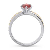Pave Pear Dadha Ring