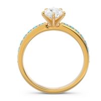 Pave Pear Dadha Ring