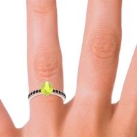 Pave Pear Dadha Ring