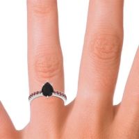 Pave Pear Dadha Ring