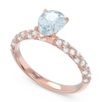 Pave Pear Maggalya Ring