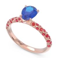 Pave Pear Maggalya Ring
