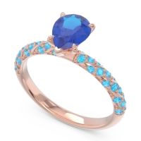 Pave Pear Maggalya Ring