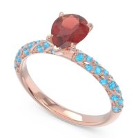Pave Pear Maggalya Ring