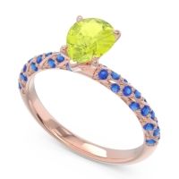 Pave Pear Maggalya Ring