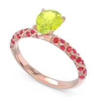Pave Pear Maggalya Ring